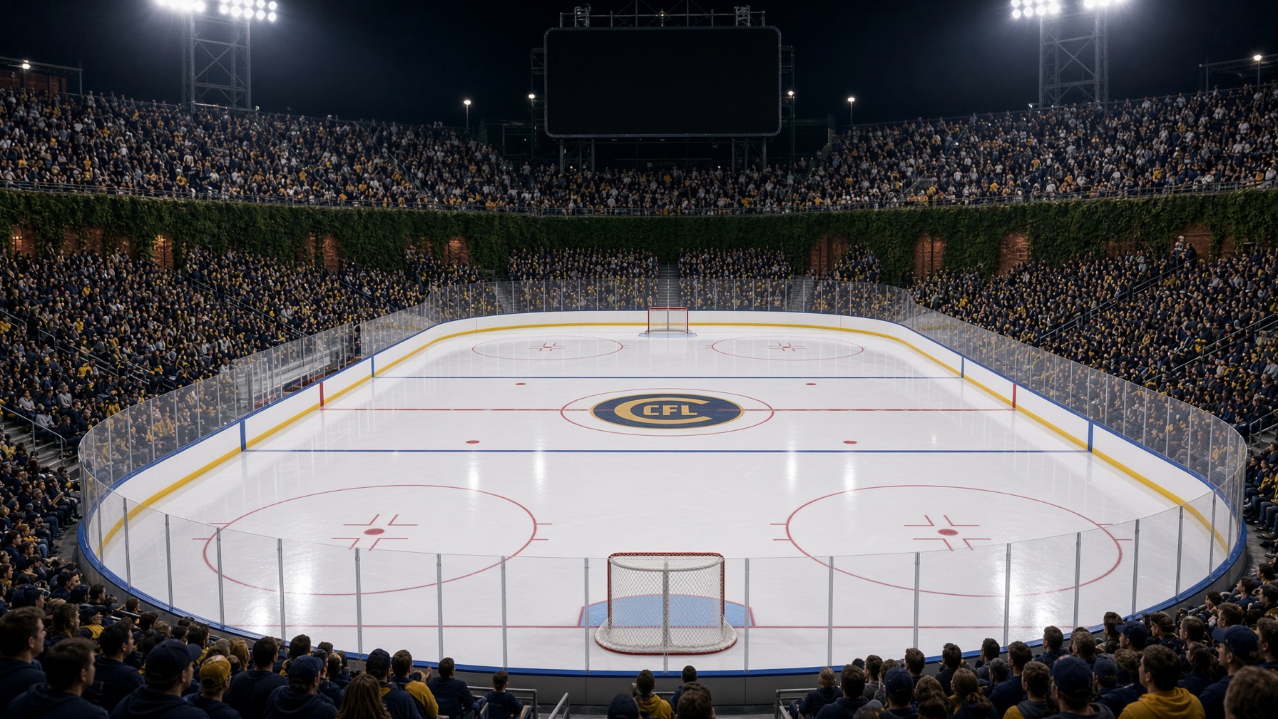 The CFL Hockey stadium